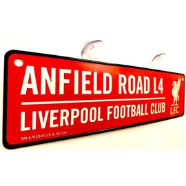 Liverpool Football Club Mini Street Sign Red