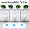 BANLICALI Urinal Partition, 15.7"W x 35.43"H Urinal Screen Toilet Partition