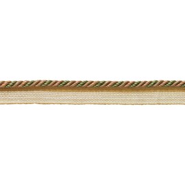 12 Yard Value Pack Lt Bronze, Olive Green, Terracotta Baroque Collection 3/16 Cord with Lip Style # 0316BL Color: CHAPARRAL – 5615 (36 FF/11 Metres)