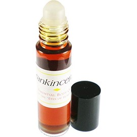 TCEShop Frankincense Scented Body Oil Fragrance [Roll-On - Brown - 1/3 oz.] - ID#6326