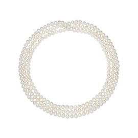 Valero Pearls Ladies Necklace with Freshwater cultured pearls white 00340201