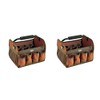 Bucket Boss Gatemouth Tool Tote in Brown, 70012 (Pack of