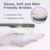 Body Brush Back Scrubber, 17 in Never Mold Back Brush