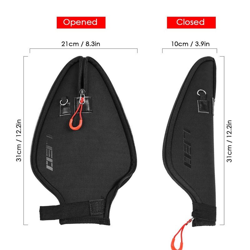 Lixada Eva Fishing Rod Protective Case Sleeve for Fishing Rod