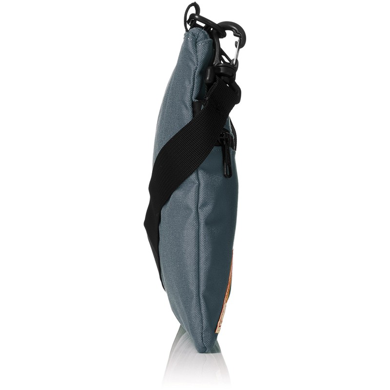 Kelti Vintage Flat POUCH SM Shoulder Bag, Graphite