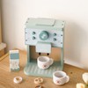Coffee Maker Toy Fun Early Education Simulation Milk Cups Round