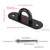 Dairzitv 2 PCS Stainless Steel Heavy Duty Ceiling Hooks with