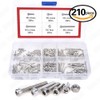 Hilitchi 420pcs M2 M3 Stainless Steel Hex Socket Head Cap