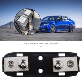 SING F LTD 2PCS Mini ANL Fuse Box Holder Fuse Base Block for Electronic Electrical Power Charging Car Audio RV Audio Modification 150A 32VDC