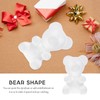 White Foam Bear Polystyrene Styrofoam Modelling Foam Mould Craft Foam