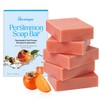 6 PCS Persimmon Soap for Body Odor, Cold-Process Persimmon Soap