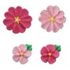 Pink Daisy Collection Sugar Decorations - 14 Pack