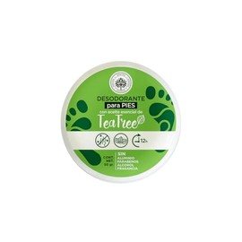 Árbora Desodorante de Pies Tea Tree natural neutraliza olor sin aluminio                                                                              