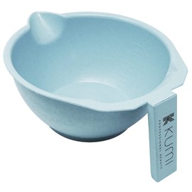 Kumi Wheat Blue Tint Bowl - Eco-Friendly, Durable Hair Tinting Tool with Non-Slip Base and Measuring Grid
