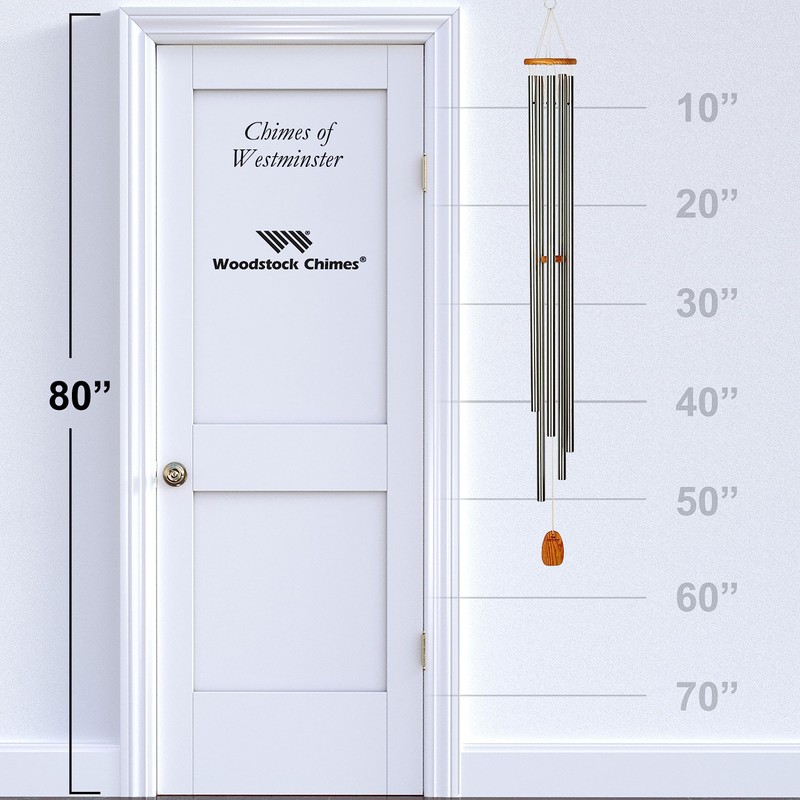 Woodstock Wind Chimes for Outside, Outdoor Decor for Your Patio