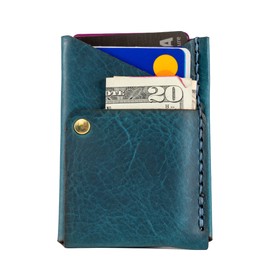 Big Spender Leather Wallet (Caribbean Blue)