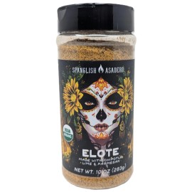 Spanglish Asadero Elote Seasoning – Organic Mexican Street Corn Blend with