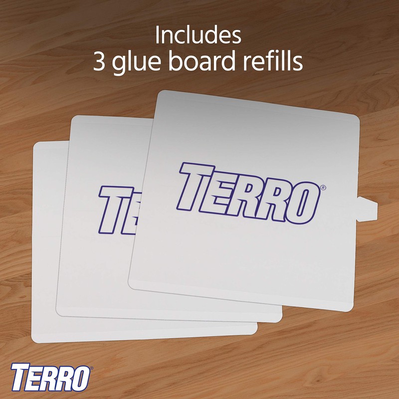 TERRO T231 Flea Trap Refills - Replacement Flea Trap Glue