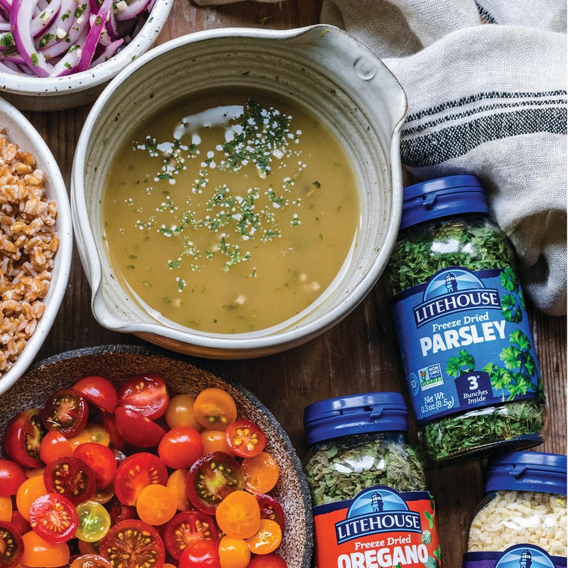 Litehouse Freeze Dried Parsley - Substitute for Fresh Parsley, Jar