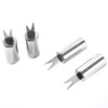 Sarini 10PCS Stainless Steel Barbecue Fork Portable Sweet Corn Food