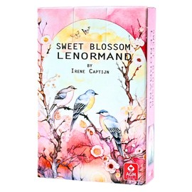 I.I.J Oracle Card, Divination Telling, Sweet Blossom Lenorman Card, Includes Japanese Instruction Manual (English Language Not Guaranteed)