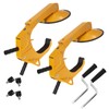 Punmew Trailer Wheel Lock 2 Pack Heavy-Duty Adjustable Anti-Theft Trailer