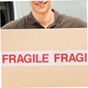 Operitacx 3 Rolls Fragile Warning Tape Fragile Stickers for Boxes