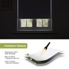 100% Blackout Cordless Roller Window Shades, Free-Stop Black Out Blinds