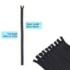 20Inch 40Pcs Invisible Zippers Nylon Coil Zipper for DIY Craft