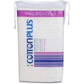 Cotton Plus Maxi Visage Precut 50 Pieces 59g (Pack of 1)