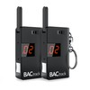 BACtrack BACtrack Keychain Breathalyzer - Black (2 Pack) | Ultra-Portable