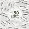 150 Pack Dental Floss Picks Individually Wrapped, Floss Single Bag,