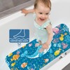 LNOND Bath Mat for Tub for Kids, Boy Toddler Bathtub