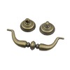 MY MIRONEY 4PCS Bail Drawer Pulls Hardware Zinc Alloy Cabinet