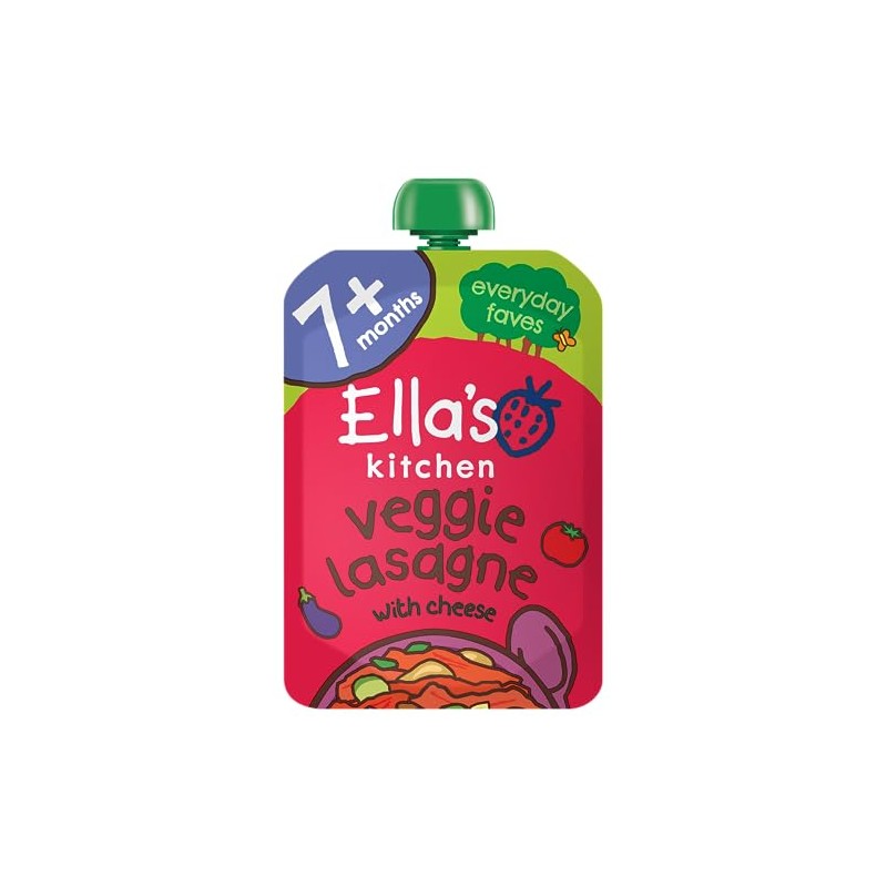 Ella's Kitchen Stage 2 Veggie Lasagne 130 g (Pack of