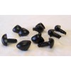 Sassy Bears 9mm Black D-Type Safety Noses (10 noses) for