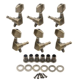 Unxuey 3R3L Acoustic Guitar Tuning Pegs Machine Heads Guitar Tuning Pegs for Acoustic Guitar Electric Guitar