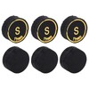 6PCS Billiard Cue Tips PU Multiple Layer Pool Cue Tips