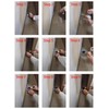 Prevent slamming Door Stop，Heavy Duty Rubber Door Stopper,Self-Adhesive Door stoppers,