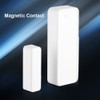 ASHATA 433MHz Door Magnetic Contact Input Sensor Alarm Sound Wireless
