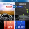 Car Windshield Sun Shade Cover, Umbrella Shading, UV Rays Block,