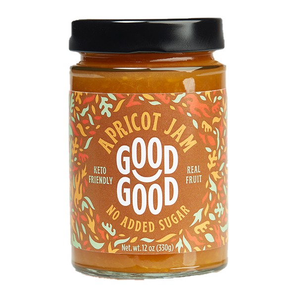 Good Good Sweet Jam Keto Friendly Apricot 330g