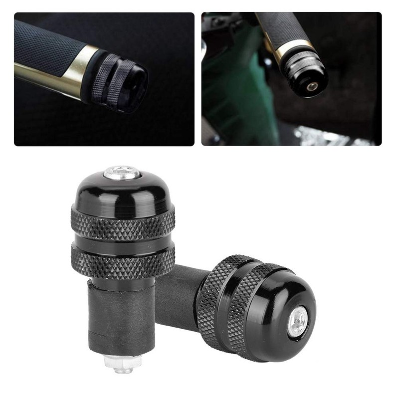 Terisass 2 x 22 mm handlebar grips handlebar end plugs