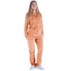 Conjunto de chándal para mujer, 2 piezas, trajes de terciopelo,