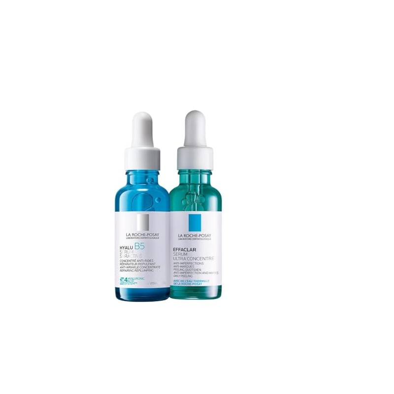 Kit La Roche-Posay Rutina Hidratante Anti-Marcas: Hyalu B5 Suractivated Serum