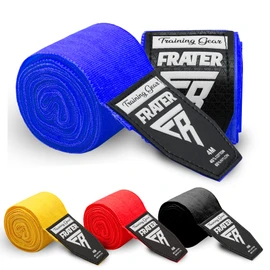 Frater Professional Vantage - Protective Wrist Wraps for Boxing & Vantage Kickboxing, Hand Wraps Bandage Supporter (Blue)