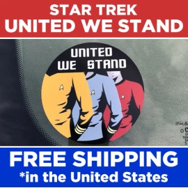 Avery Hi-Performance Star Trek United We Stand, Vinyl Bumper Sticker Decal
