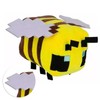 Honey Bee Plush Doll Yellow Soft PP Cotton Velvet Fabric