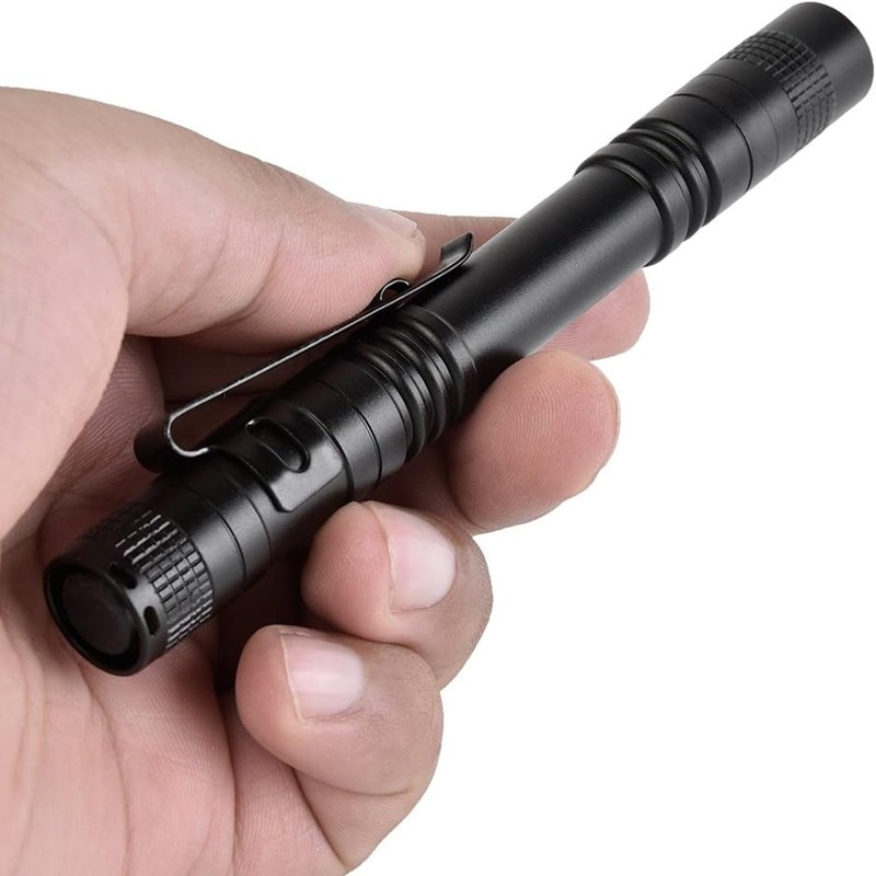 MODOAO Mini Torch Work Light Red LED Pen Torch Waterproof