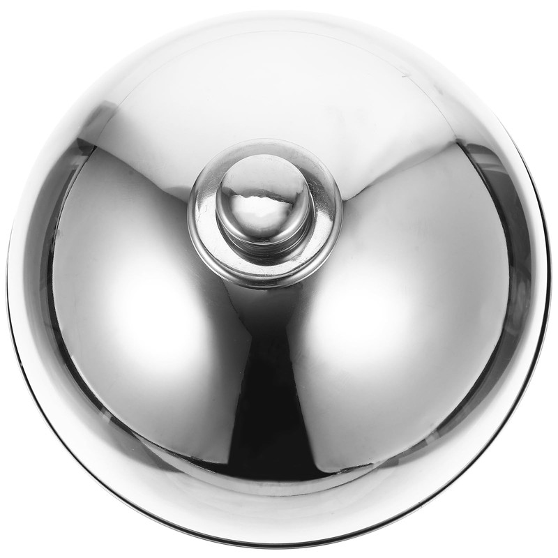 Yardwe Stainless Steel Dish Food Cover, Dome Plate Covers to
